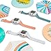 TIME TIMER Watch, Small, Arctic White