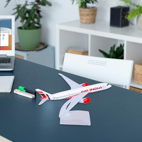 Image of Air India New Airlines, diecast, Metal Aeroplane Scale Model Office only for Display, Size -16 cm-A320 ((New Air India)