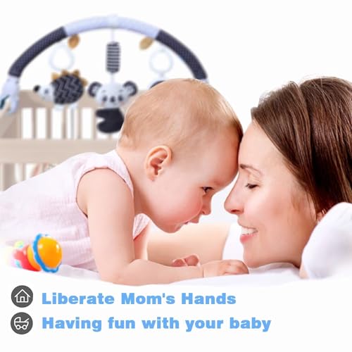 Image of Pau1Hami1ton Baby Stroller Arch Toys, Car Seat Toys,Bouncer Toy Bar /Mobile for Bassinet,Adjustable Baby Hanging Toys Fit for Crib Bed,Stroller,Car Seat.S-19(Koala)