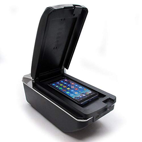 Apoio de Braço Universal Preto Ajustável 7 Entradas Usb