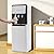 Bottom Loading Water Cooler Dispenser for 5 Gallons - Hot and Cold Electric Tabletop Drinking Machine for Home Office Kitchen (White)