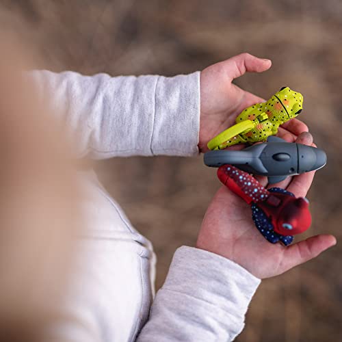 Sun Company Big Discoveries LifeLight Animal Carabiner Flashlight – Fun Mini Animal Keychain Flash Lights for Kids, Adults, Nurses (Dolphin) - Thumbnail 5