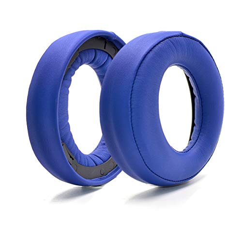 Defean Upgrade earpads Replacement Compatible with Sony ps4 Gold Wireless Headset PS3 PS4 7.1 Virtual Surround Sound CECHYA-0083 Headphone (Blue)