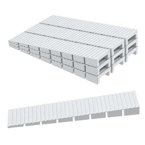 30 Pcs Furniture Levellers, Plastic Wedges, Furniture Wedges, Pla...