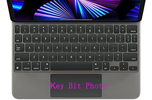 Silicone Keyboard Protective Skin Cover Compatible for 2021 2020 iPad Pro 12.9 inch Magic Keyboard (4th 5th Generation) Model - Image 3