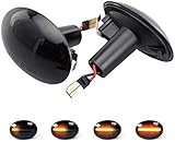 csslyzl Smoked Dynamic Led Side Marker Turn Siganl Light Sequential Blinker Lamp Compatible With...