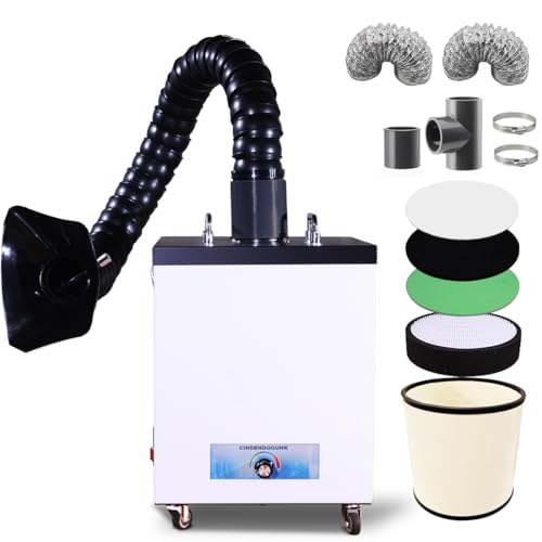 41hkt+BKOML. SL500 180W Fume Extractor with 5 Stage Filters 378m³/H Welding Smoke Extractor Purifier DTF Fume Extractors for 10W-40W Printing and Laser Engraving