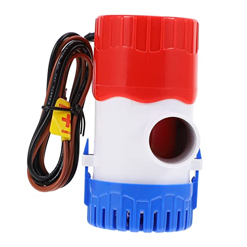 Abaodam 12v Boat Bilge Pump 1100gph Submersible Rule Bilge Pump for Yacht Inflatables