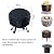 YFUG GO Fire Pit Cover Round, Onlyme Firepit Covers Round 50 Inch Waterproof, Outdoor Large Round Fire Pit Covers