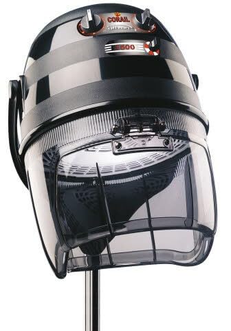 Casque de coiffure corail 1500 noire résout le séchage difficile