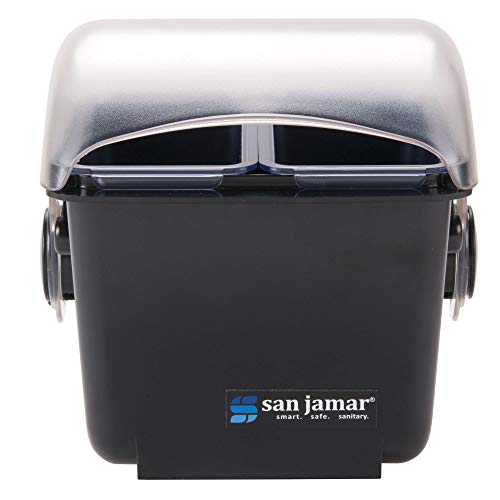 TableTop King BD2004NL The Dome Mini Dome Bar Condiment Holder with Two 1.5-Pint Trays