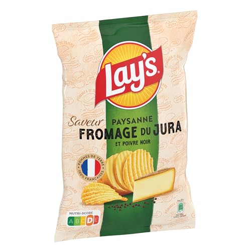 Chips Recette Paysanne Saveur Fromage Du Jura Et Poivre Lay' Le Sachet De - vue 5
