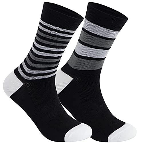 Men and Women Cycling Socks Sports Socks Comprssion Running Socks (Multicolored 34), 5-94