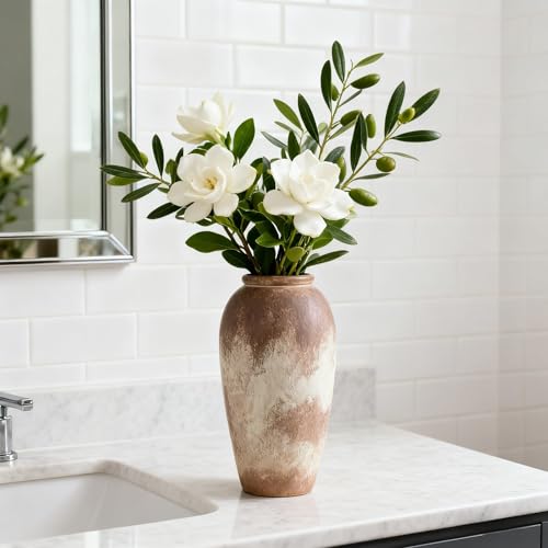 Jarrón decorativo moderno de cerámica para sala de estar, dormito...