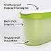 SUMO Ice Cream Containers for Homemade Ice Cream - 1 Ice Cream Storage Container for Freezer, 1.5 Quart, Green