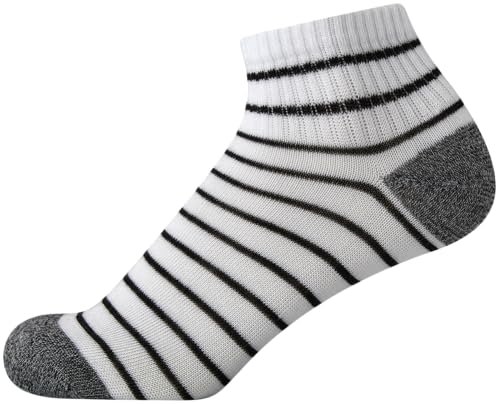 Image of Steve Madden Womens Ankle Socks - 6 & 12 Pack Womens Socks Fun Embroidered Designs Cotton Cozy Fit (Sizes 5-10)