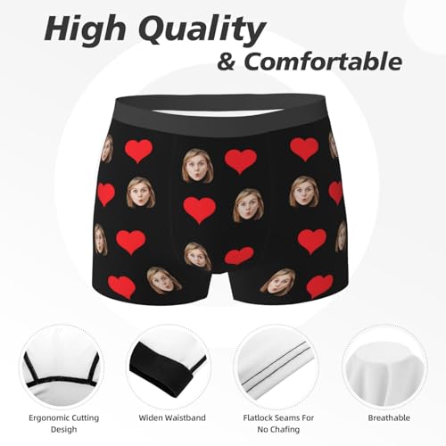 Custom Boxers for Men Boyfriend Husband Personalized Funny Boxers for Men Christmas Birthday Gifts Ideas for Him4