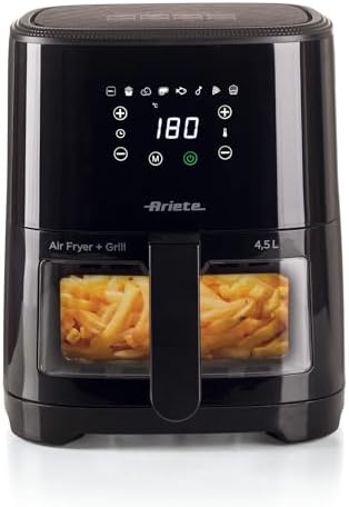 Ariete 4639 Air Fryer 4.5L, 1300W, 4.5L Capacity, 8 Programs, Gri...