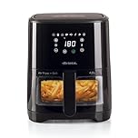 Ariete 4639 Friggitrice ad aria 4,5L, 1300W, Capacità 4,5L, 8 programmi, Funzione Grill, Temperatura fino a 200°C, Nero