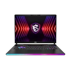 MSI Raider GE68 HX 14VGG-268ES – Ordenador portátil 16″ UHD+ (Intel Core i9 14900HX, RAM 32GB, 1TB SSD, Windows 11 Home) Black – Teclado QWERTY español