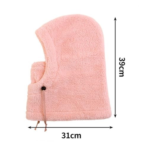 Toddler Kids Balaclava Winter Ski Mask Warm 3 in 1 Neck Warmer Hats Pink - image 4