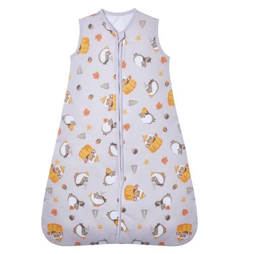 Image of Lictin Baby Sleeping Bag 2.5 TOG, Winter Baby Sleep Sack, Swaddle Wearable Blanket with 2-Way Zipper, with Adjustable Length 63-83cm for Infant Toddler 3-18 Months