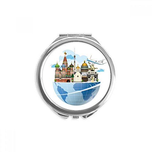 Miroir de poche russe St Basile idée cadeau originale pour femme
