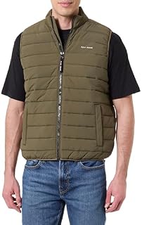 Pepe Jeans Herren M Light Puffer Vest Jacke, Grün (Safari-Grün), M