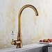 WXXGY Robinet de Cuisine Robinet de Cuisine en Bronze Antique, Robinet pivotant à 360 pivotant, Robinet à Eau Froide Chaude, mélangeur Robinet de Cuisine Facile à Installer (Color : Type C)