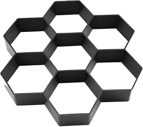 コンクリート園芸型枠(セメント金型・A タイプ E サイズ) DIY 砂利レンガ成型・芝生用・左官工具兼用 園芸愛好者・DIY 初心者向け 家庭庭園改造用