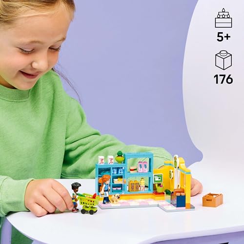 Image of LEGO Friends Heartlake City Convenience Store - 2 Minidolls, Toy Dog and Accessories - 42680