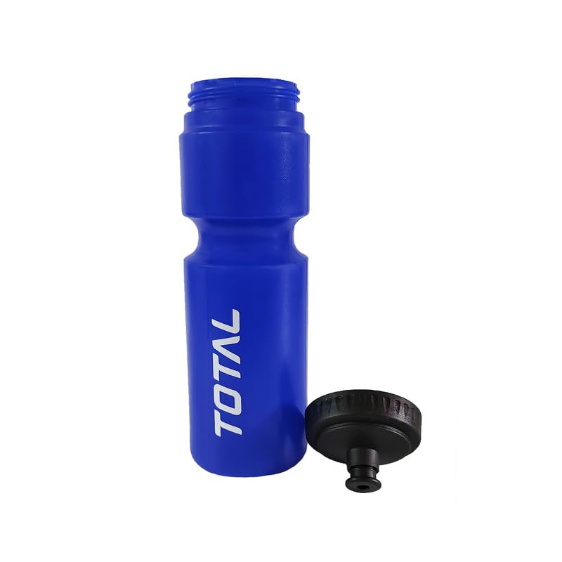Image of TOTAL Sipper Bottle for Gym, Running, Cycling | BPA-Free Sports Water Bottle with Push /Pull Leakproof Cap | Lightweight, Durable & Reusable Bottle for Outdoor Fitness Use Blue | 800 ML