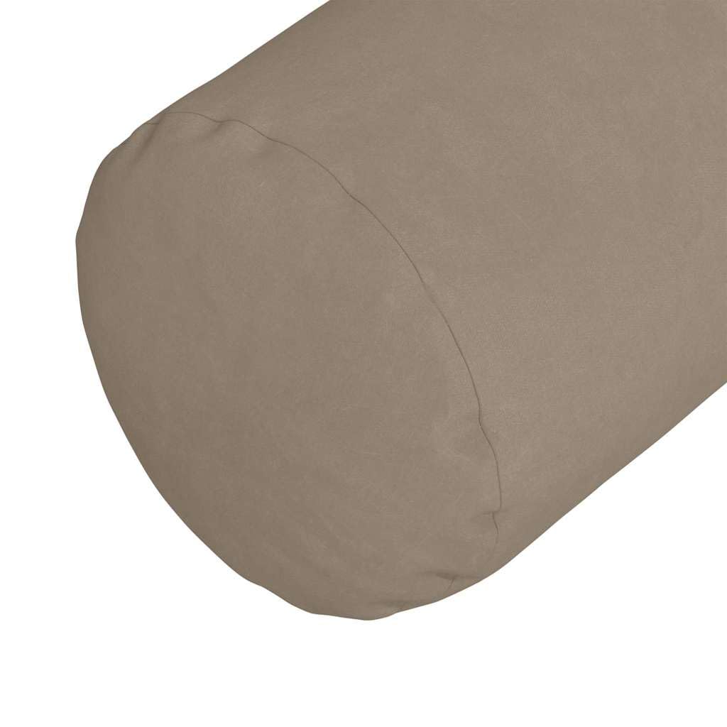 Poduszki rolkowe 2 sztuki kret 25 x 70 cm mikrofibra | Wypełnienie z włókna poliestrowego, zdejmowane poszewki na poduszki, do użytku wewnątrz salonu, sypialni, biura