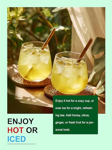 Image of TeeLux Gunpowder Green Tea Loose Leaf, Smooth & Mellow Taste, 16oz