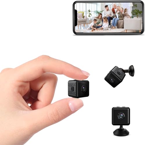 THEXLY - Cámara espía Oculta HD 1080p - Mini cámara espía WiFi para Ver en el móvil - Vigilancia camuflada con Sensor de Movimiento y visión Nocturna (V. Pro 2023)