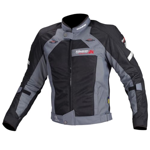 KOMINE2XL コミネ エアストリームメッシュジャケット プロテクター付 Amazon | コミネ(KOMINE) バイク用 ジャケット エアストリームメッシュ