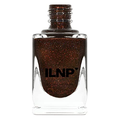 Image of ILNP Overnight Bag - Espresso Brown Holographic Nail Polish