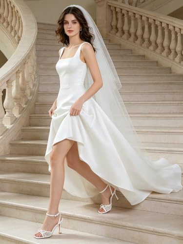 Image of Mostrin Chunky Heels for Women Round Open Toe Strappy Heeled Sandals Ankle Strap Dressy Block Low Heels for Party Wedding Prom Daily