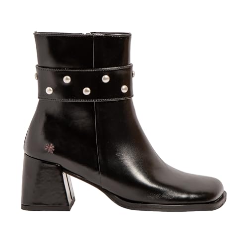 Botte Oxford Art Femme 1706 Verona en cuir noir de haute manufacture
