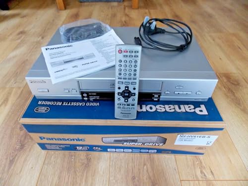 Panasonic NV-HV 61 EG-K - Grabador de vídeo VHS, color negro