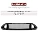 LitMiRaCle Grilles & Grille Guards - Mesh Front Bumper Upper Hood Grille Grill, Compatible with 18-23 Mustang GT EcoBoost，Black