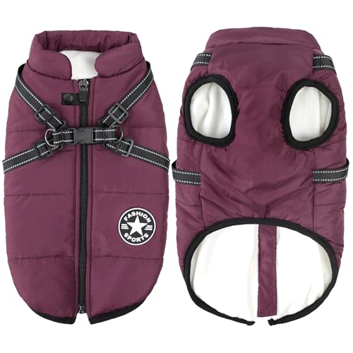 Manteau d'hiver pour chien Aiboria, coupe-vent, imperméable,...