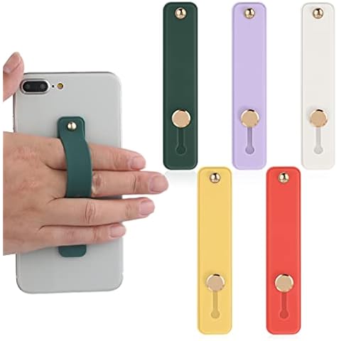 Molain 5 Pack Silicone Phone Grip Holders Cover