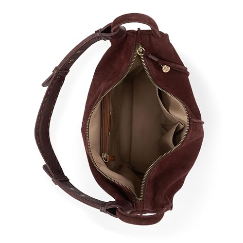 Image of The Sak Los Feliz Hobo Purse - Premium Large Leather Women's Handbag for Everyday & Travel - Durable Purse With Zipper Pocket