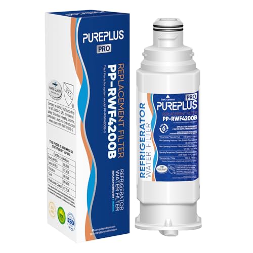 Image of PUREPLUS DA97-17376B NSF 53&42 Certified Water Filter Replacement for Samsung HAF-QIN /EXP, DA97-08006C, RF28R7351SG, RF28R7201SR, RF28T5001SR, RF24R7201SR, RS27T5200SR, Refrigerator Water Filter