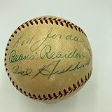 1949 World Series Signed Game Used Baseball Yankees VS. Dodgers MEARS COA - MLB Autographed Game Used Baseballs