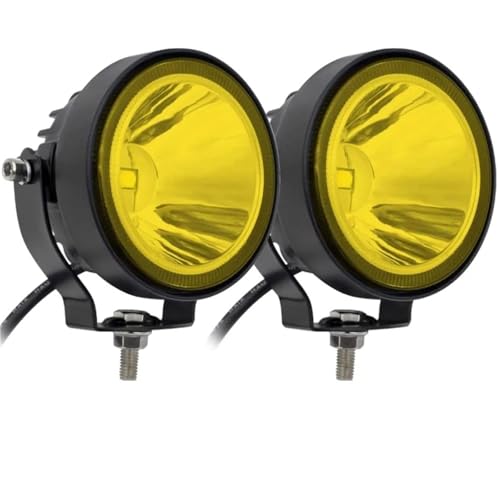 Projecteurs LED tout-terrain pour voir la nuit en ATV, pick-up et quad de camping