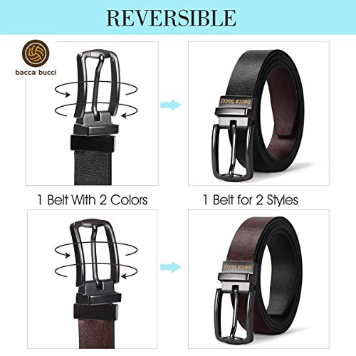 Image of Bacca Bucci Men's Leather Belt