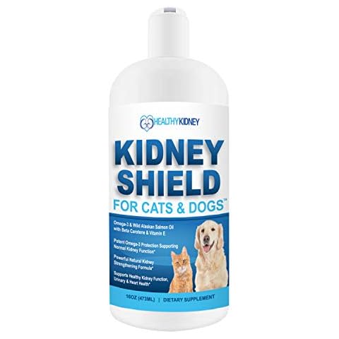 Dog and Cat Kidney Support, Canine Feline Renal Health Support Supplement For Normal Kidney Function, Creatinine, Detox, Urinary Track Cleansing, Best Kidney Stuff, Improve Pets Alive an Kidney Health Cover