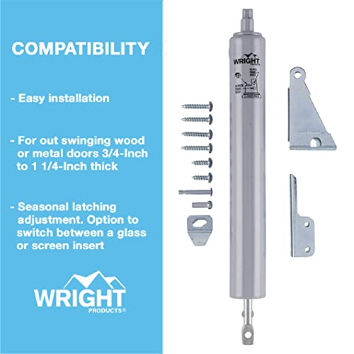 Wright Products Fecho pneumático V820, médio, alumínio